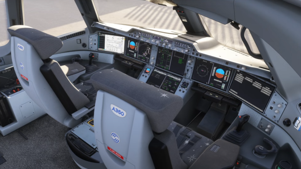 Présentation du cockpit IniBuilds A350