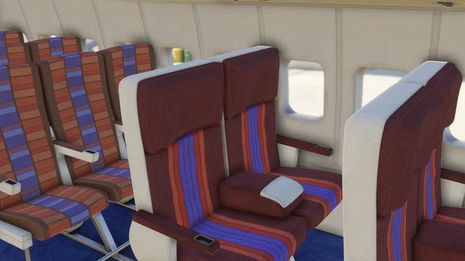 FSS Boeing 727 Cabine passager