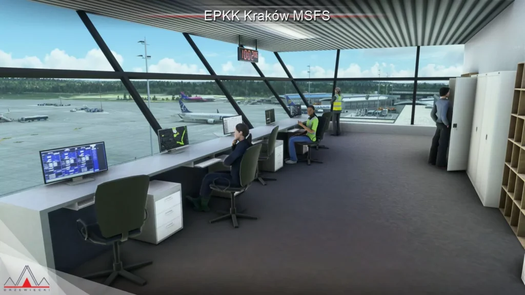 1740335104 443 Drzewiecki Design publie laeroport de Krakow V2 pour MSFS.webp