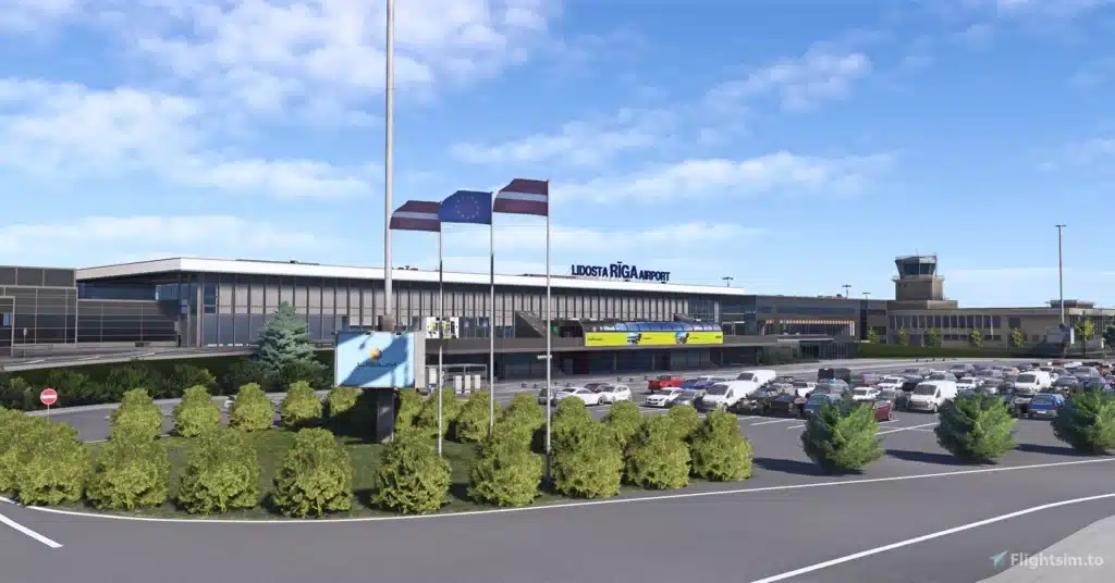 LisiumDesign libère Riga International pour MSFS