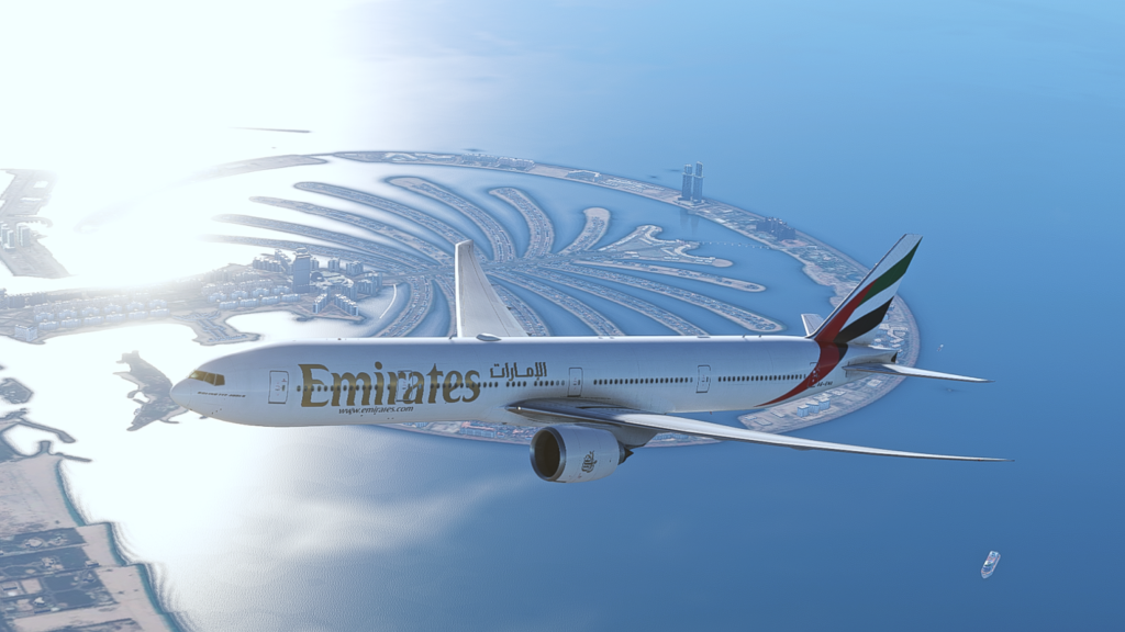 PMDG 777-300ER à Dubaï