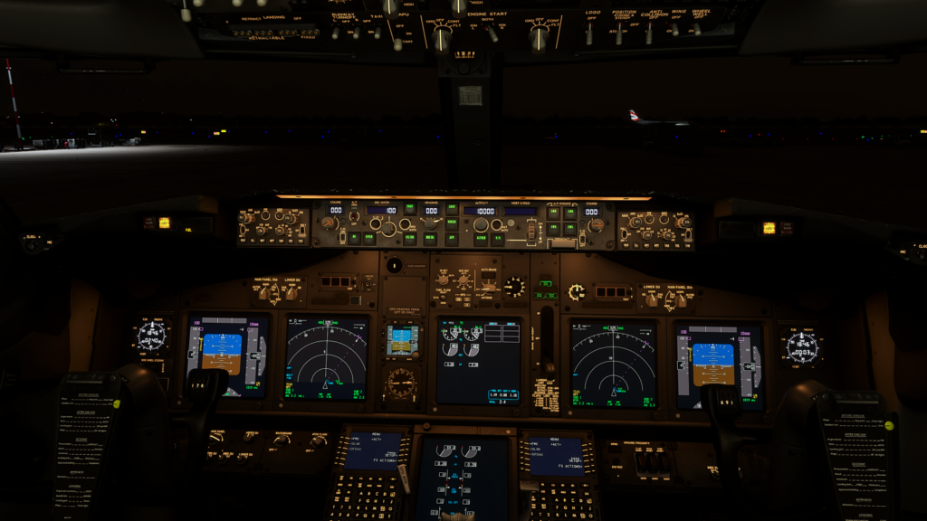 PMDG 737 ng cockpit