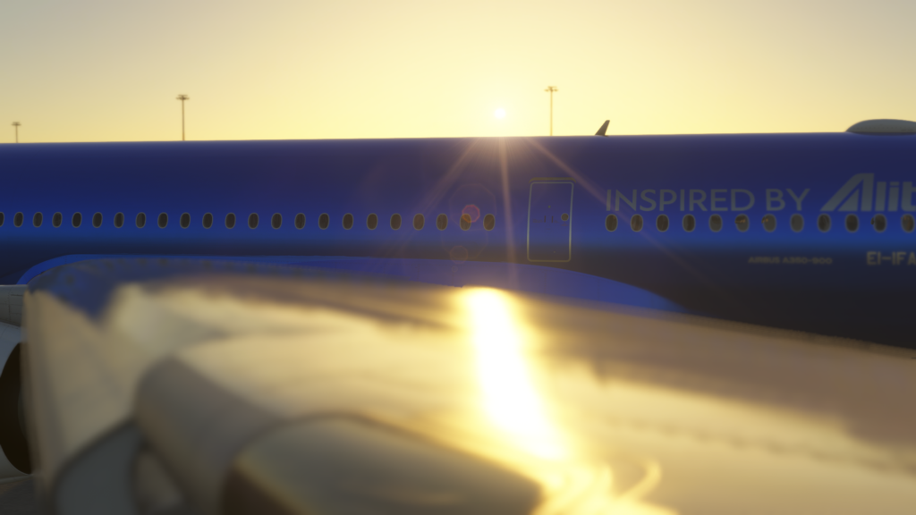 ITA Airways A350 Inibuilds Wing