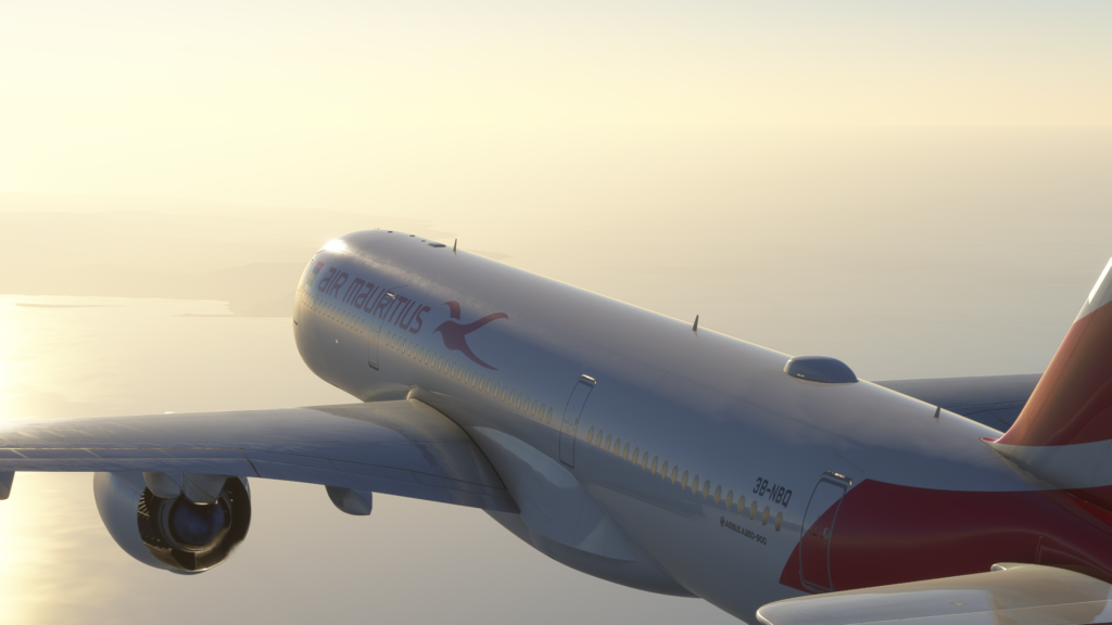 Air Maurice inibuilds A350 externe