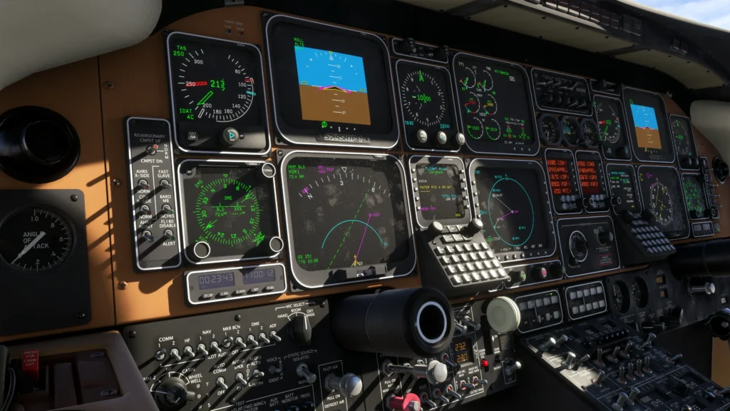 Beech Starship Professional Cockpit de Black Square