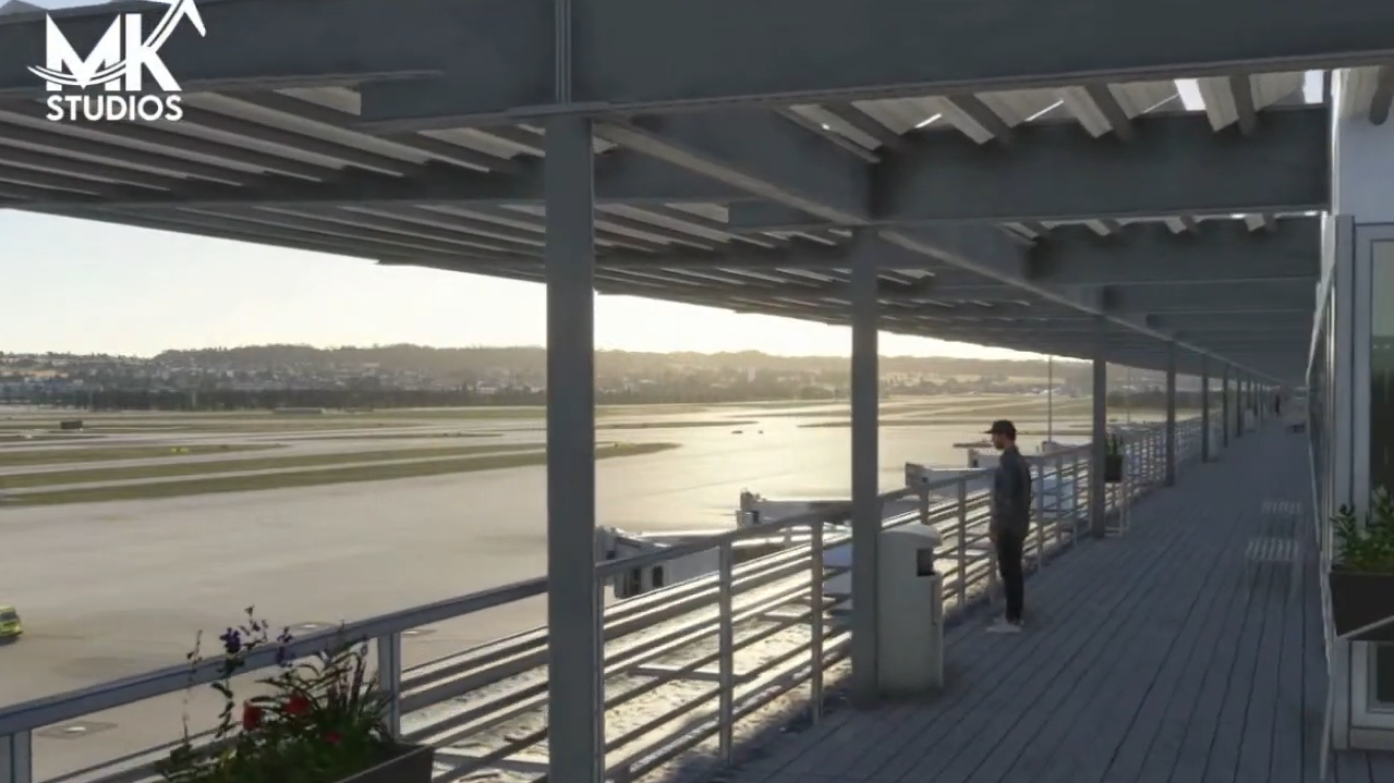 Aéroport de Zurich dans MSFS2024