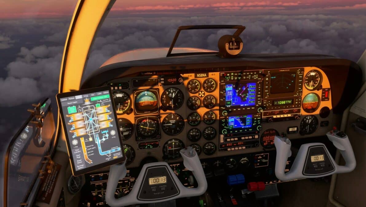 Mise à jour du développement sur l&rsquo;avion MSFS carré noir