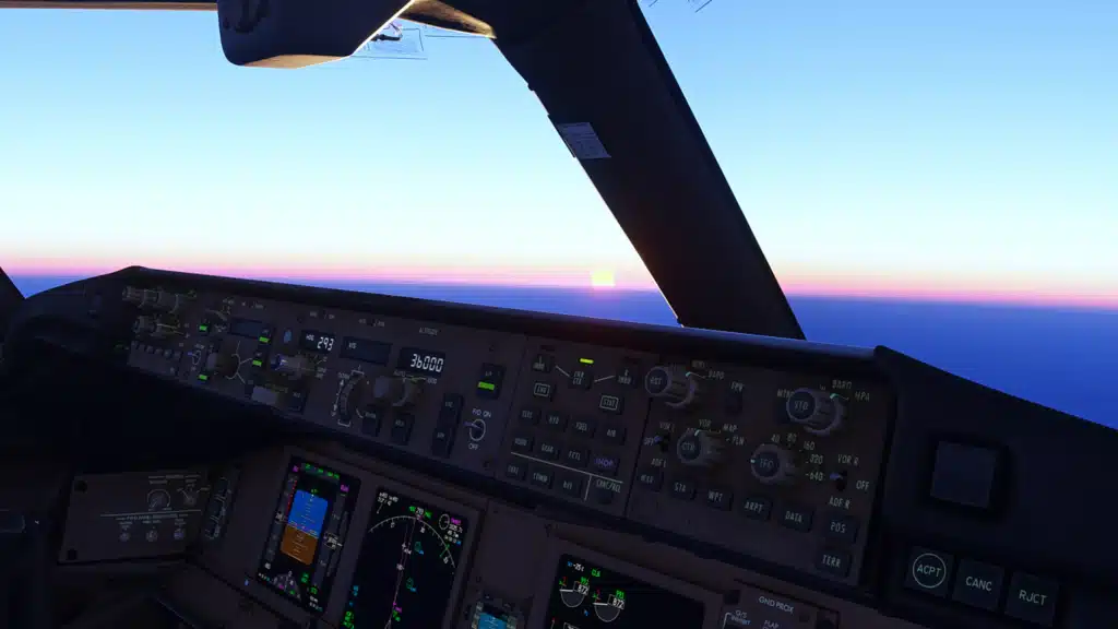 Mises à jour PMDG sur les progrès du 777-200ER pour MSFS