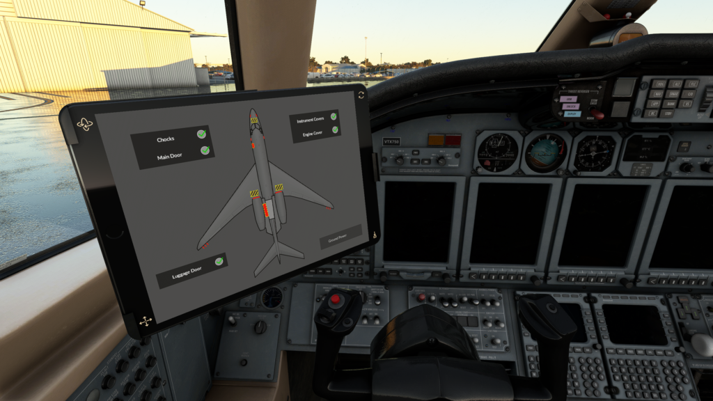 FlightFX C750 pour la tablette MSFS 1