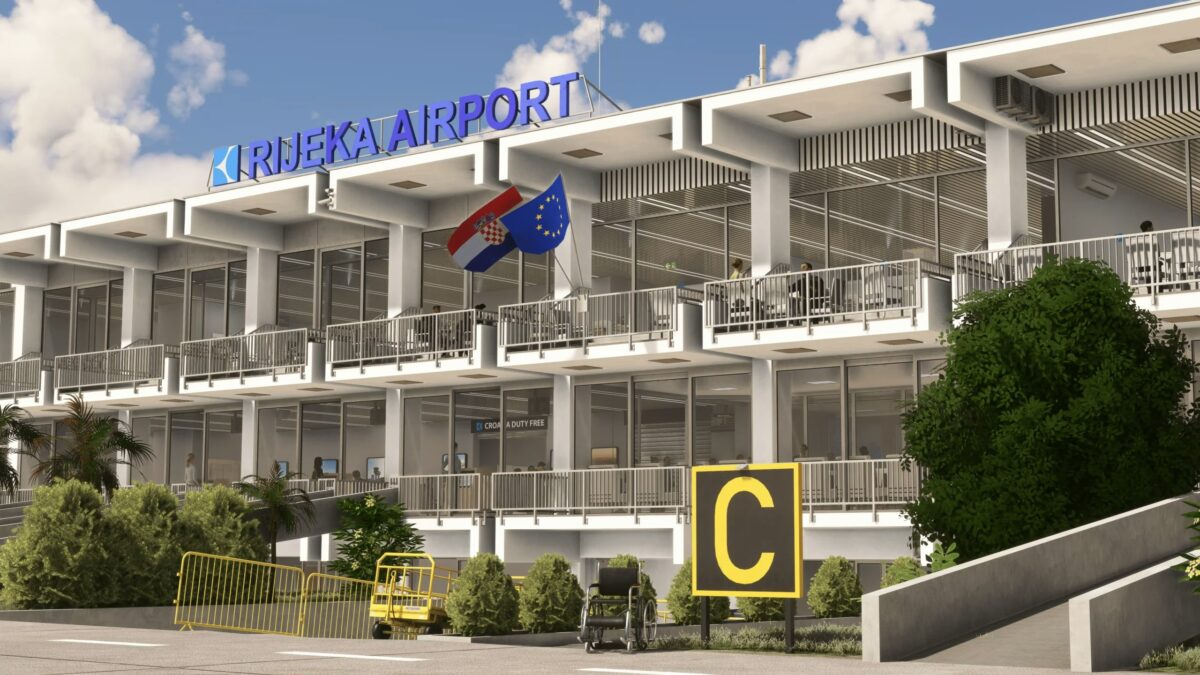 Expérience de pilote SIM Sortie Rijeka pour MSFS