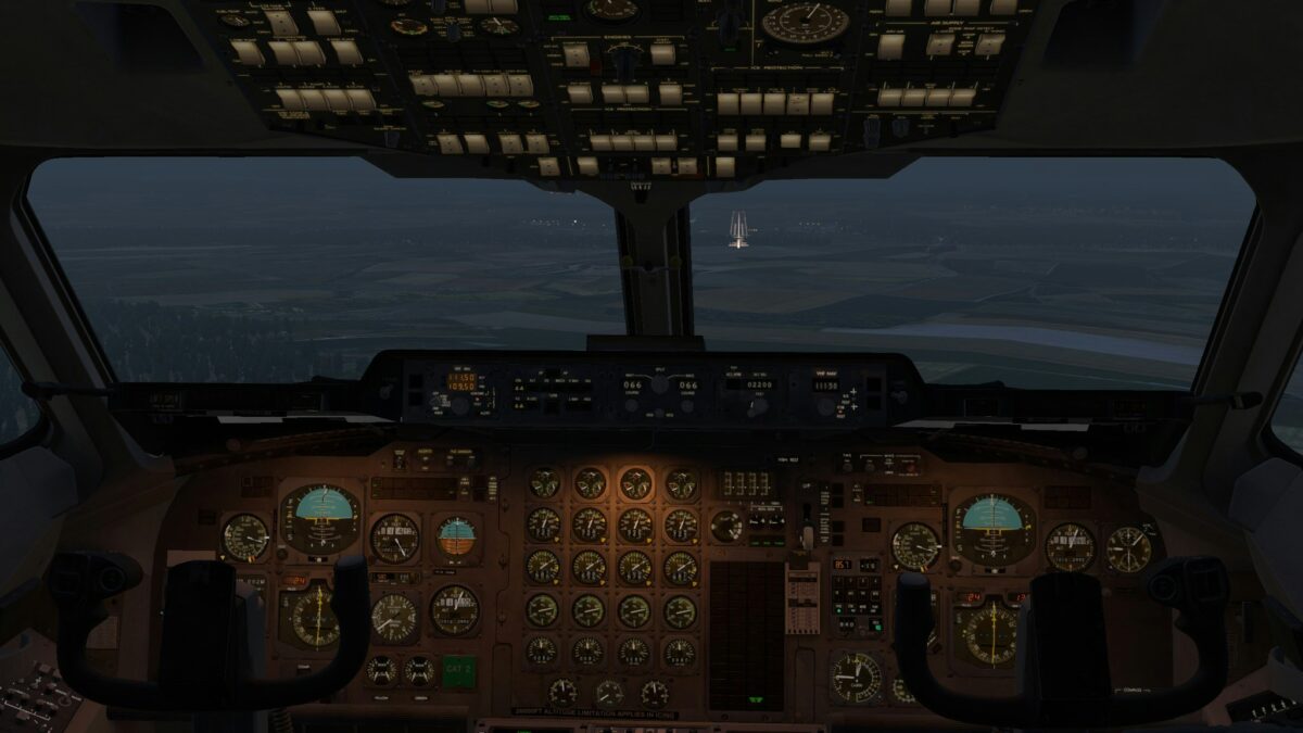 Juste vol amenant son bien-aimé 146 professionnel à xp12
