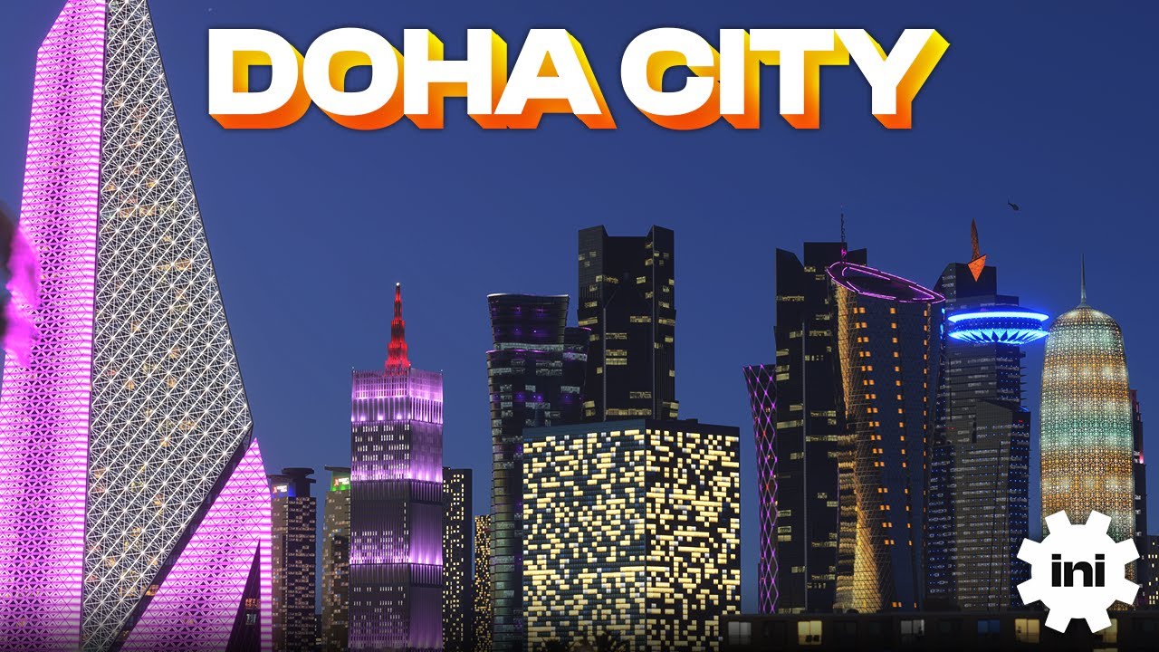INIBUILDS DOHA CITY ET TOURS | Microsoft Flight Simulator 2024