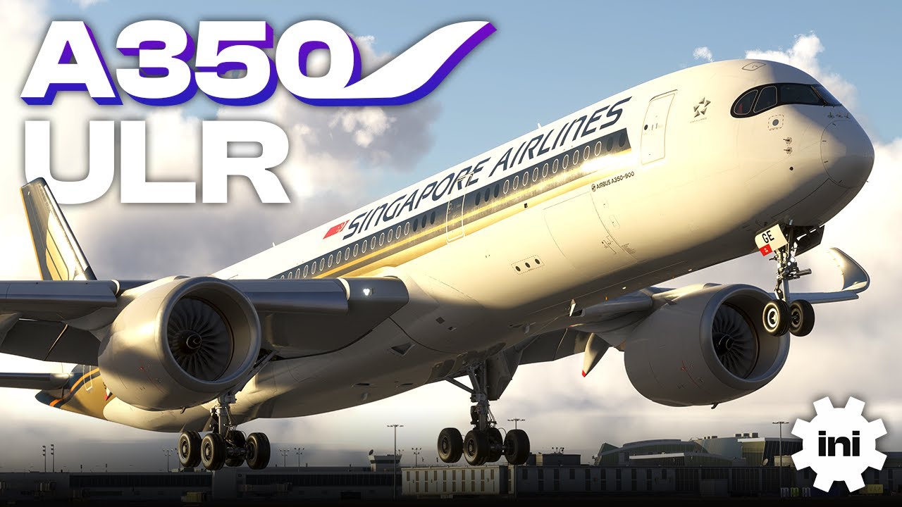 Aviliné inibuilds A350 - Bienvenue à l'Ulr | Microsoft Flight Simulator