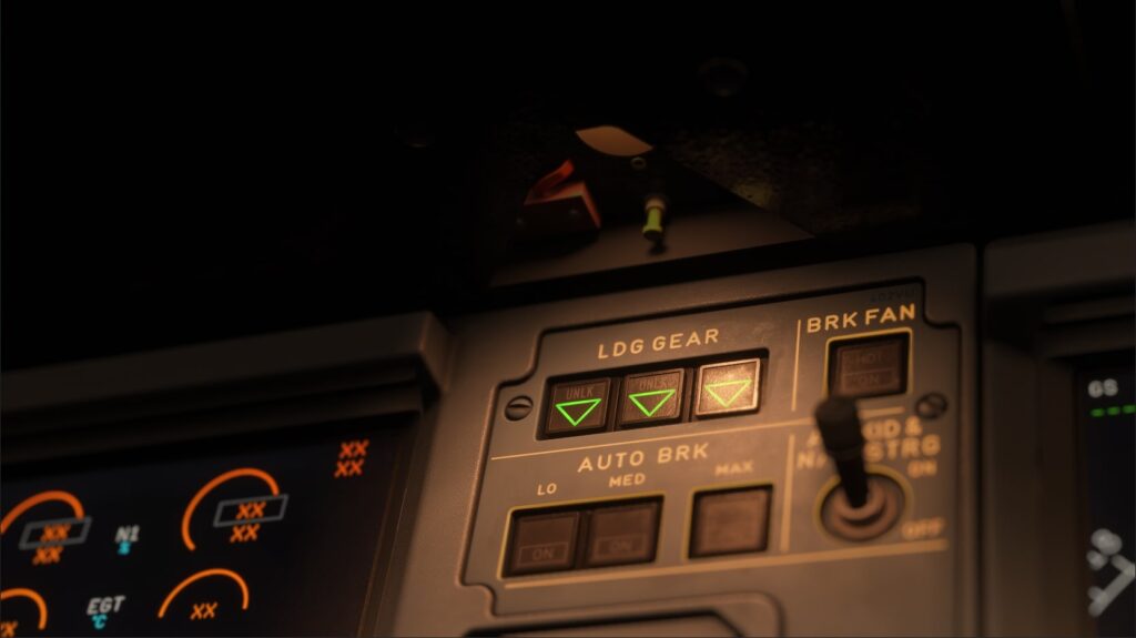 Fenix Simulations Big Fenix Update - Éclairage du poste de pilotage