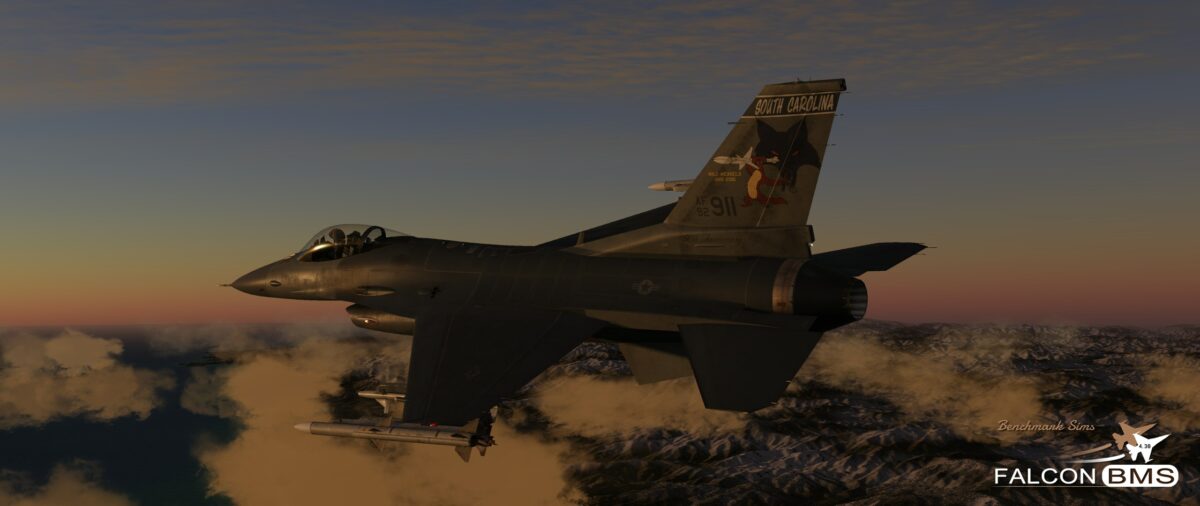 Benchmark Sims libère Falcon BMS 4.38 avec un nouveau moteur de terrain