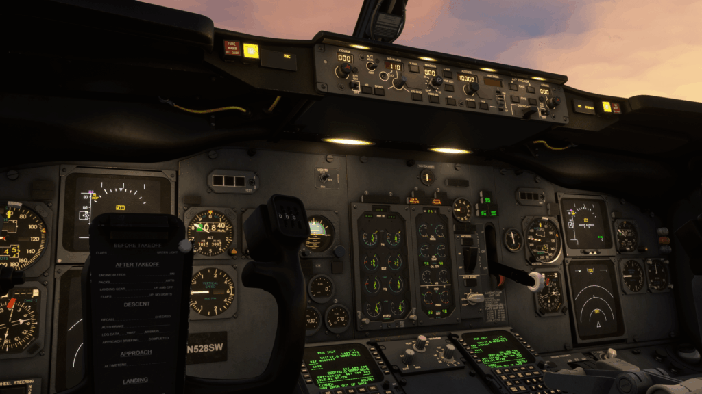 CSSS 737-500 COCKPIT