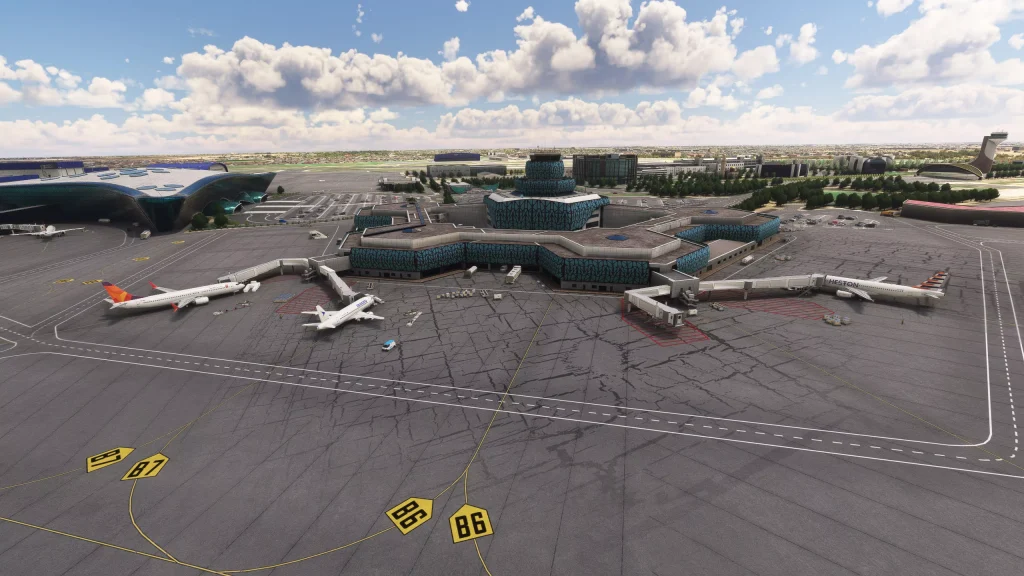 Le terminal et tablier de l'aéroport international de Heydar Aliev d'AC Design. 