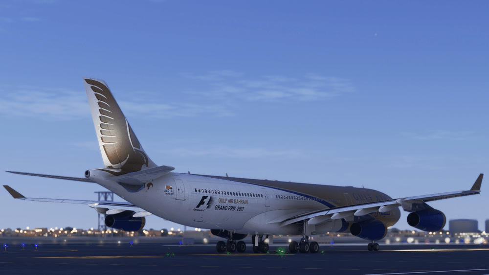 APILLINE INIBUILDS A340 montré dans la dernière mise à jour du développement