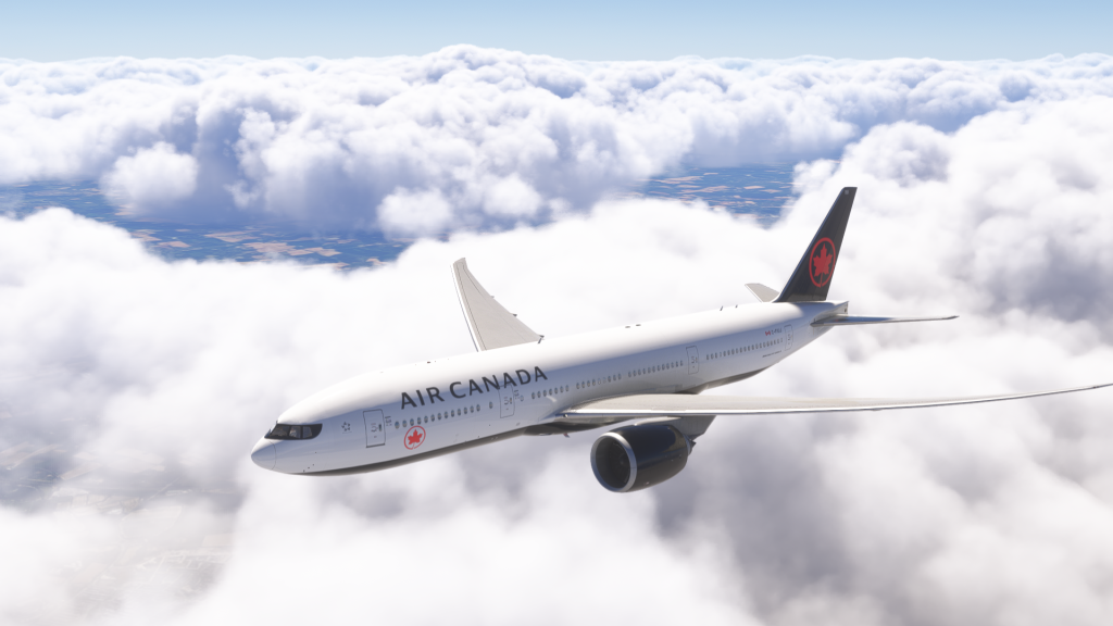 PMDG 777 dans MSFS 2024 ACA 1 