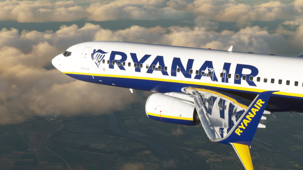 PMDG 737 dans Ryanair Livery (MSFS 2020) 1