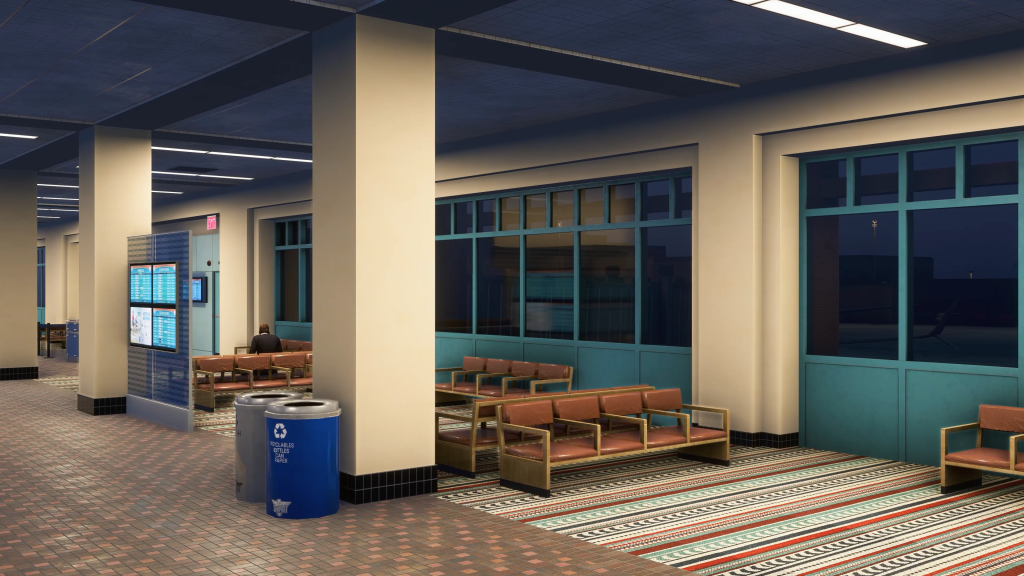 Intérieur terminal Kabq par Dominicdesignteam