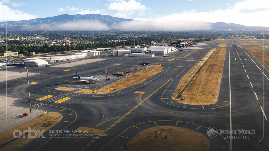 Aéroport international de Juan Santamaría (MROC) dans Microsoft Flight Simulator 2024.