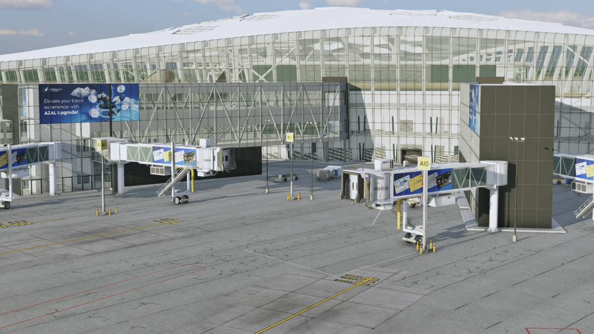 Azrsim publie l&rsquo;aéroport de Heydar Aliyev pour X-Plane 12