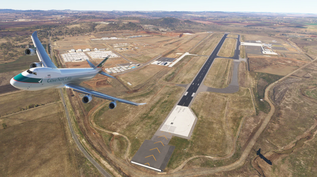 L&rsquo;auscène libère l&rsquo;aéroport de Toowoomba Wellcamp pour MSFS