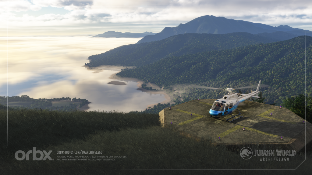 ORBX sort Jurassic World: Archipelago pour MSFS 2024
