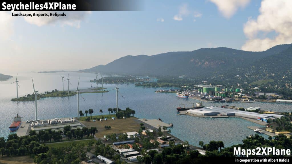 Seychelles XP a mis à jour vers la V1.2, apportant de nouveaux aéroports