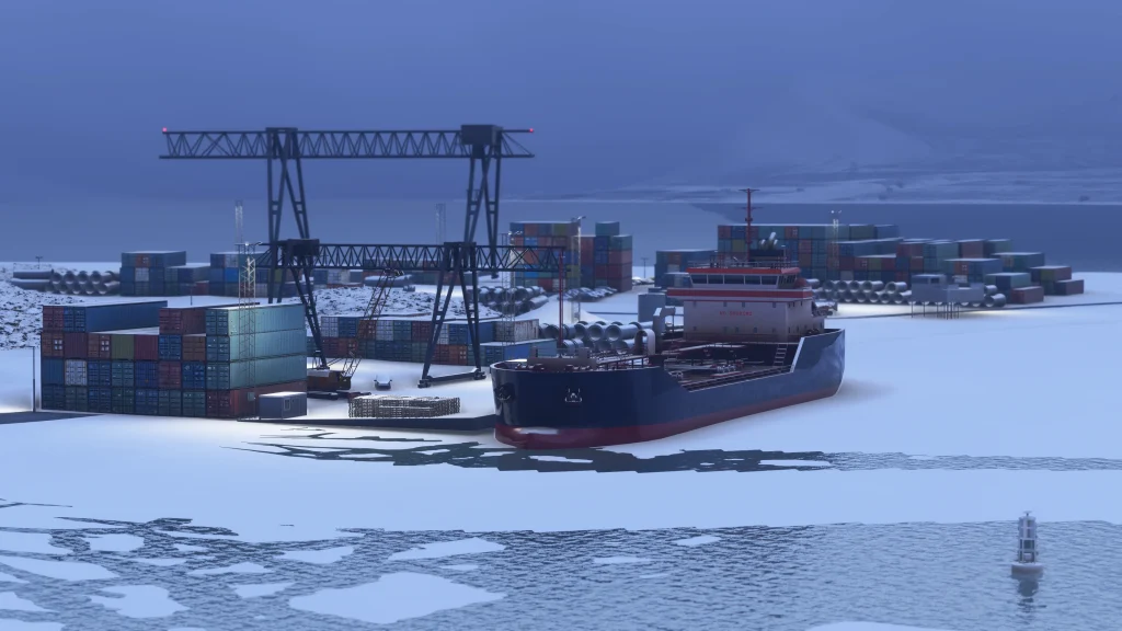 Port iniBuilds Svalbard ENSB MSFS 2024