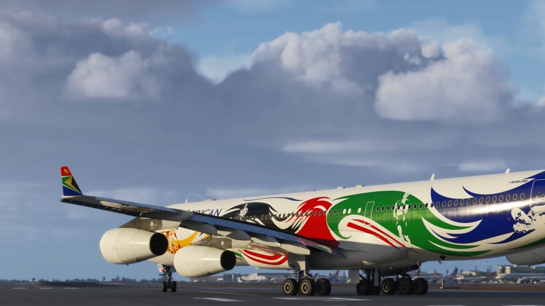 Avion A340 INIBUILDS publié pour MSFS24