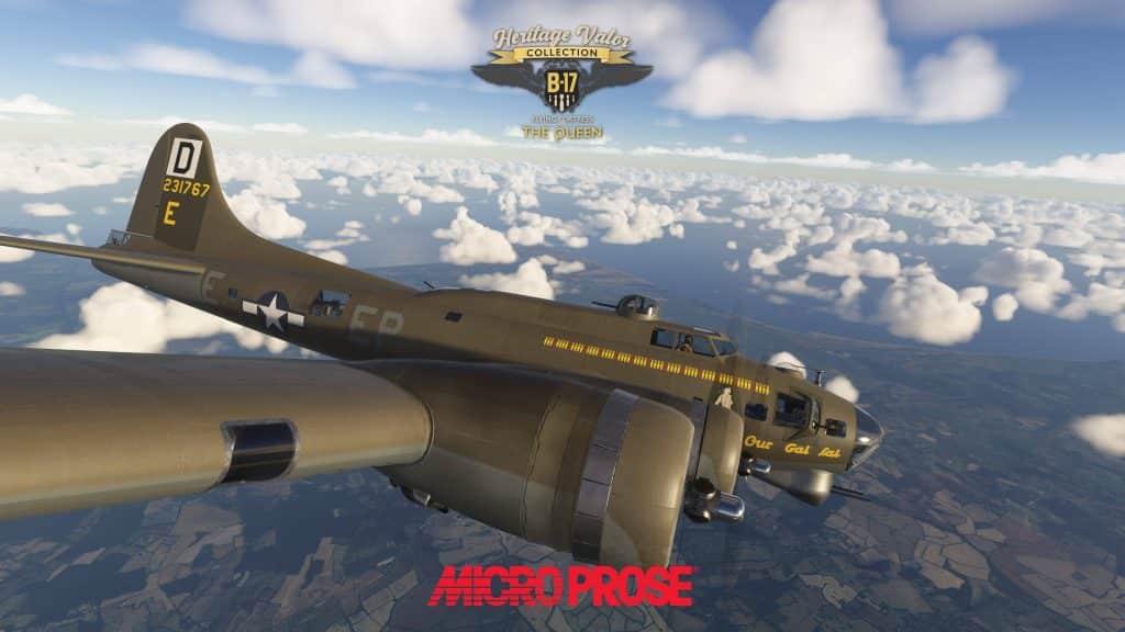 MicroProse lance le B-17G pour MSFS 2024