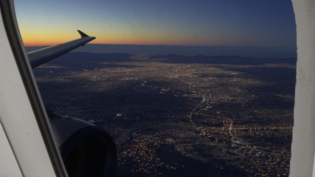 MSFS 2024 un an plus tard - Éclairage nocturne Wing View