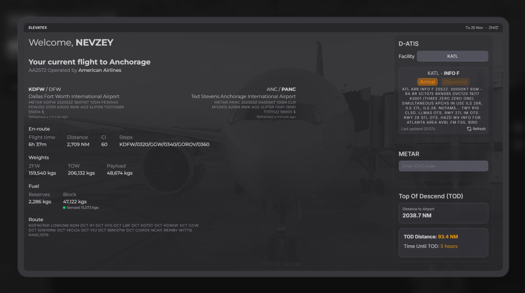 EFB pour ELEVATEX