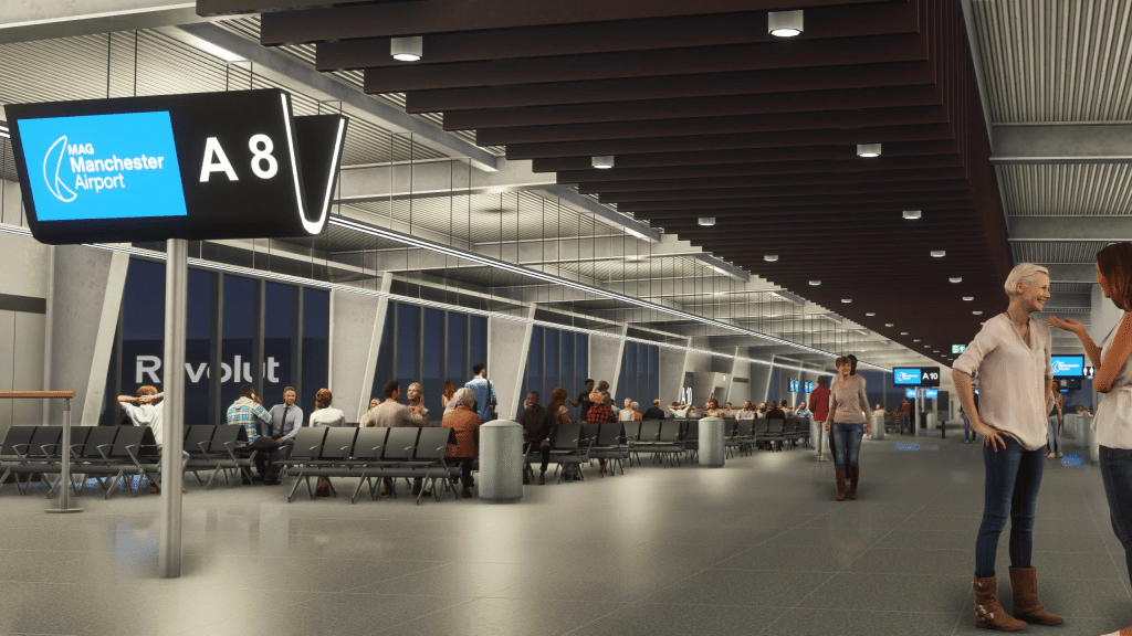 iniBuilds lance l&rsquo;aéroport de Manchester pour MSFS 2024