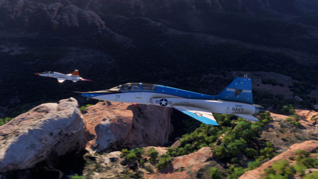 Extérieur du célèbre Flyer T-38A