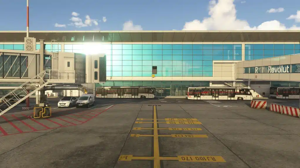MK Studios lance l&rsquo;aéroport de Rome Fiumicino pour MSFS