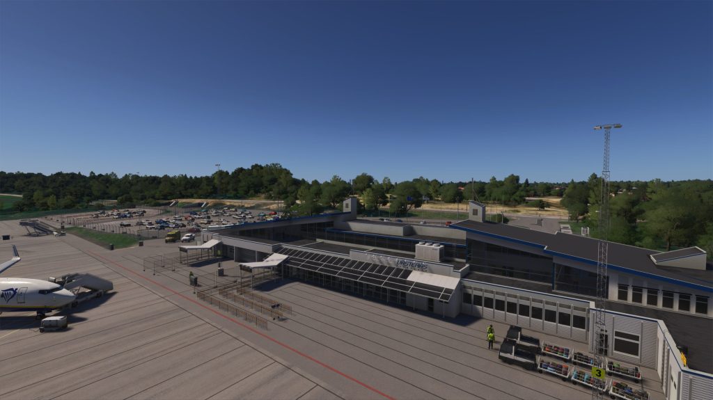 Dans une vue simultanée de MXI DESIGN Stockholm Västeras pour MSFS