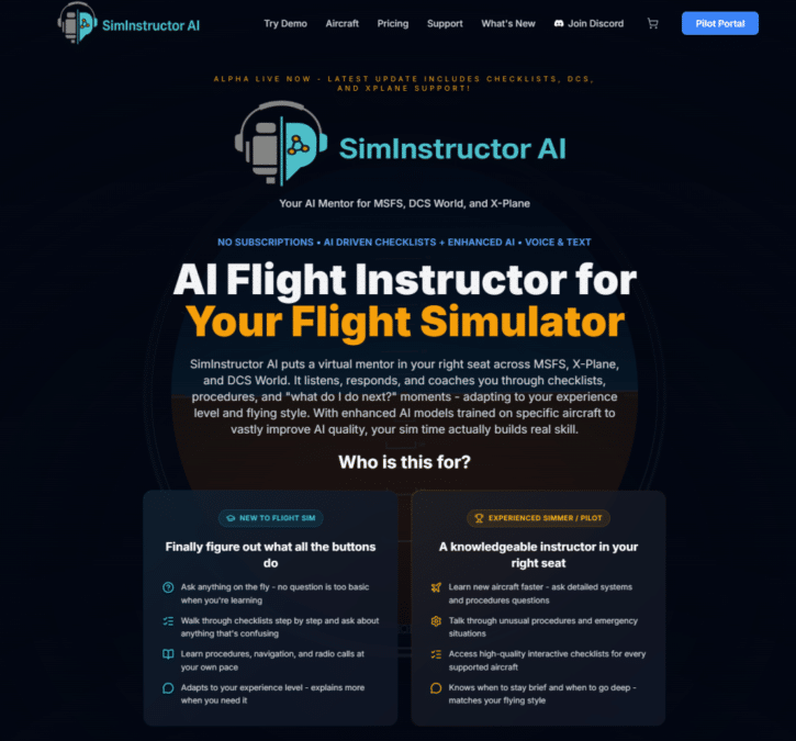 SimInstructor lance un instructeur d&rsquo;IA sans abonnement