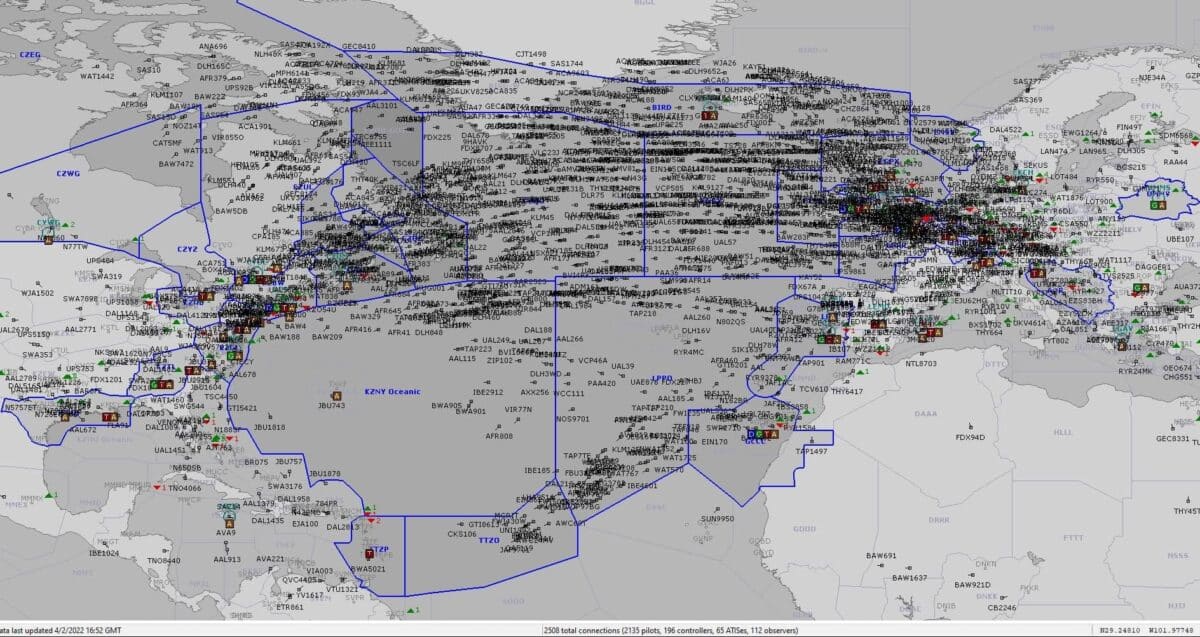 VATSIM Cross The Pond devrait revenir au printemps 2026