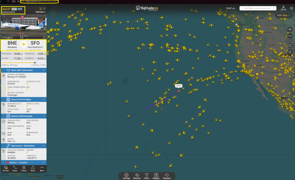 De FlightRadar24 à SimBrief en quelques secondes