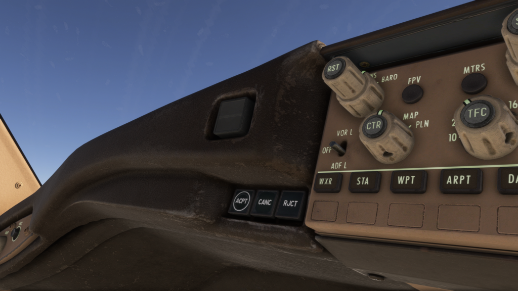 777-300ER Cockpit REV HUES pare-éblouissement PBR