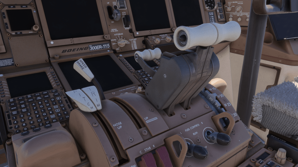Pleins feux sur les logiciels gratuits : 777 textures de cockpit par HUES