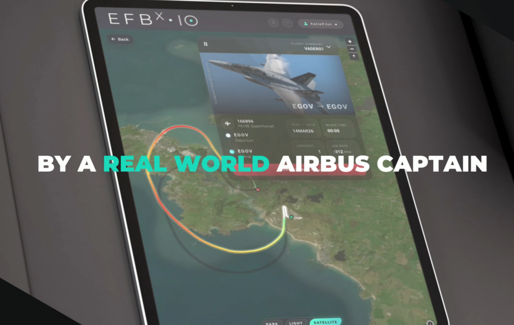 efbX développé par un commandant de bord d'une compagnie aérienne réelle pour Microsoft Flight Simulator
