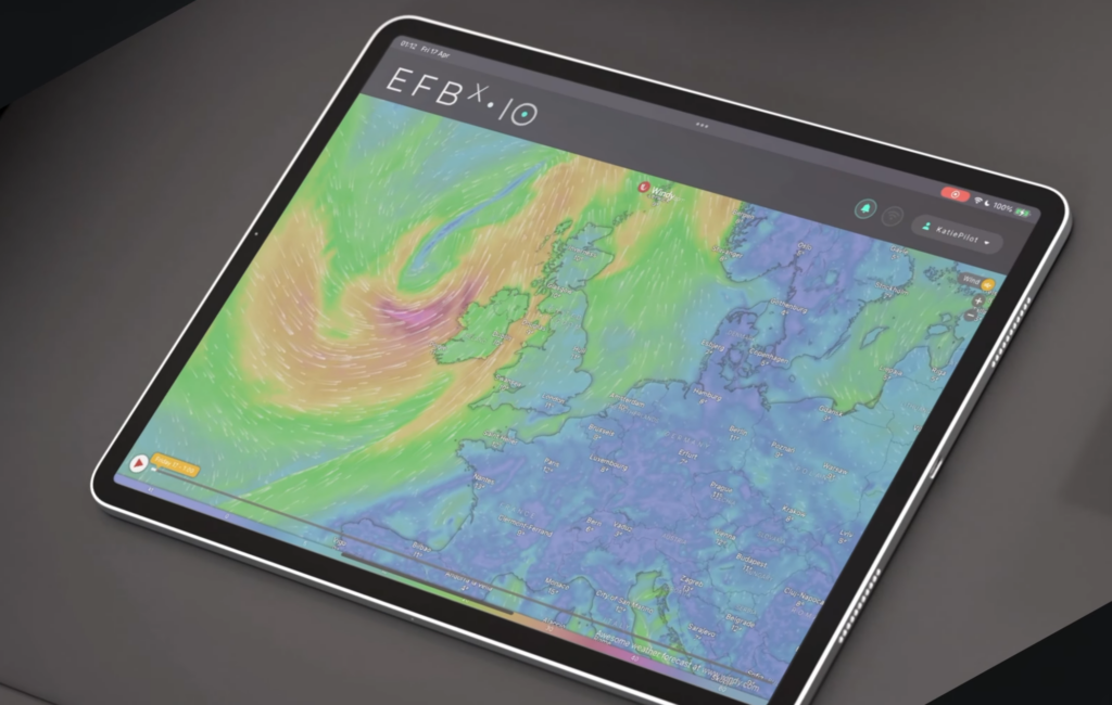 Outils de cartographie météorologique efbX optimisés par Windy pour la planification des vols et la connaissance de la situation