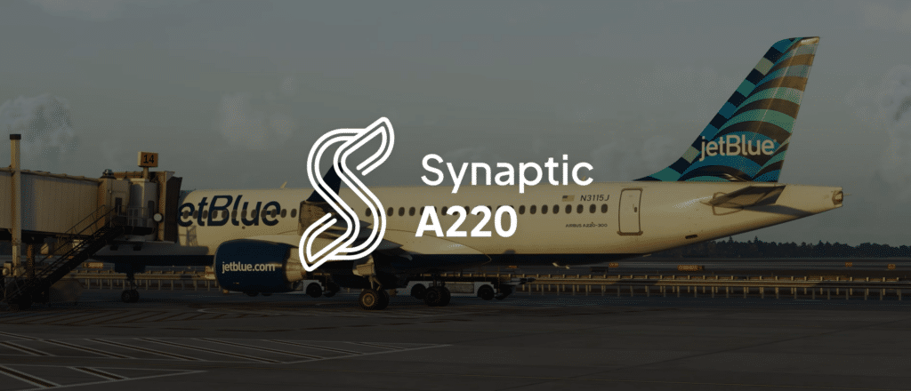 Mise à jour des progrès de Synaptic Simulations A220 à FSExpo 2026