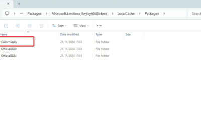 Comment trouver votre dossier communautaire MSFS 2024 et modifier l'emplacement
